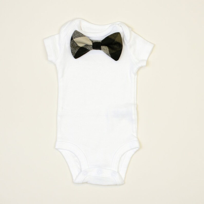 Baby Boy Bear Outfit. FOREST GREEN Baby Boy Fall Outfits. Cute Baby Boy Clothes. Bear Theme. Green. Baby Cardigan. Bow Tie image 6