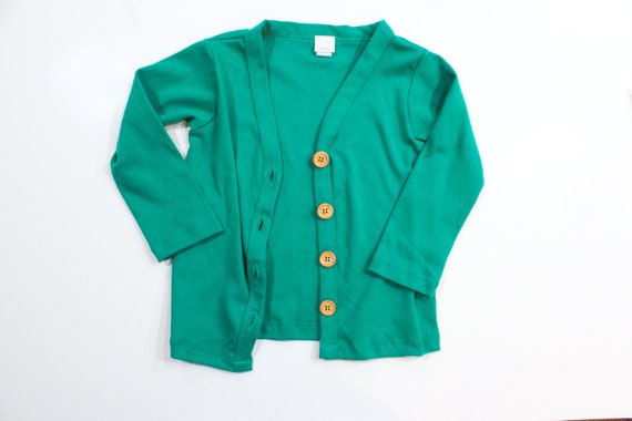 SALE! ONLY 5T left Green Cardigan. St. Patrick's Day. Boys Christmas Sweater. 3T, 4t 5t. Boys Christmas Shirt. Christmas Outfit. Il_570xn
