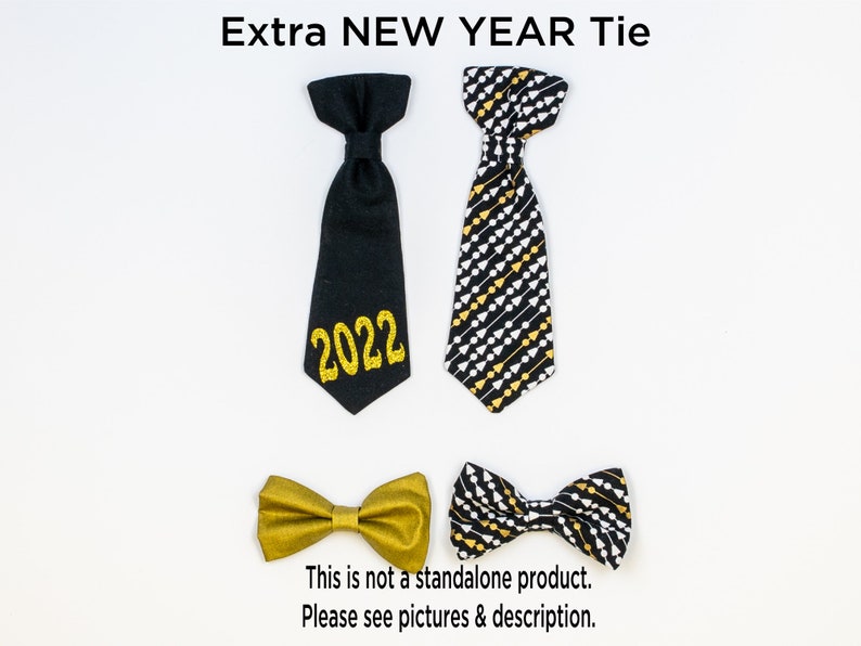 Extra NEW YEAR's Tie or Bowtie for the Oh Snap outfits. image 1