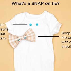 ADD ON. Extra Thanksgiving/Fall Tie or Bowtie for the Oh Snap outfits. image 2