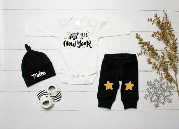 gold baby boy outfit