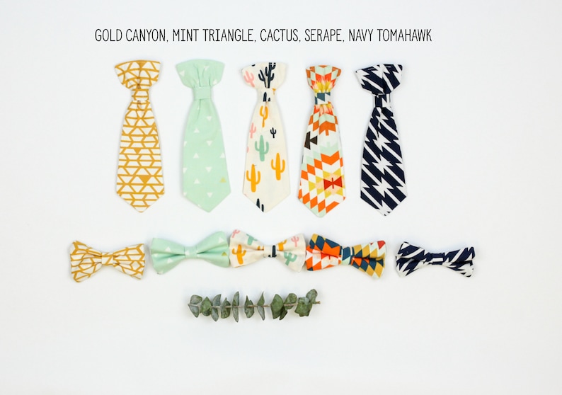 infant Cuddle Sleep Dream snap on tie Extra SOUTHWEST baby tie Bow Tie baby Newborn toddler not a standalone bowtie or necktie