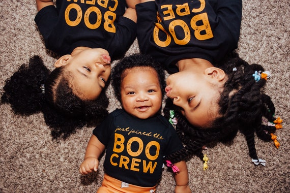 Just Joined the Boo Crew Bodysuit. Baby Halloween Shirt. Family Matching Halloween Tee Ideas. Il_570xn