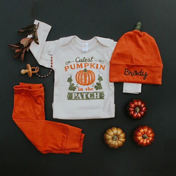 baby boy pumpkin patch outfit