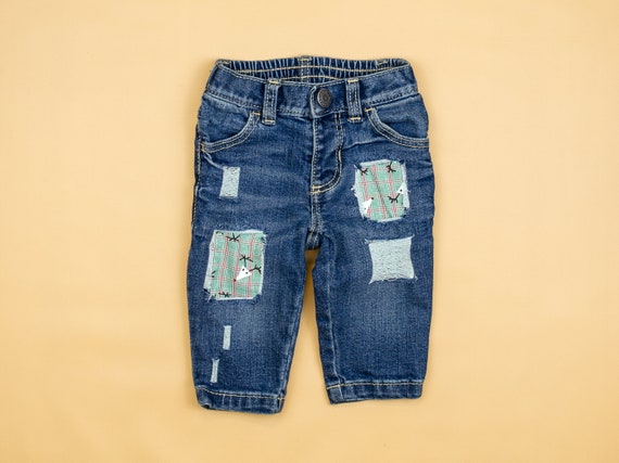 Baby Boy Distressed Jeans Toddler Jeans Unisex Jeans Distressed Denim Baby  Pants Ripped Jeans Trendy Kids Pants, Sized Newborn-5t 