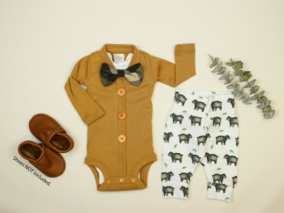 baby boy bear outfit