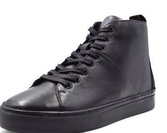 Frances, Nekta Footwear, Zapatillas de diseño, Zapatillas de piel, Cosidas, Zapatos cómodos, Tipo bailarina, Caña alta