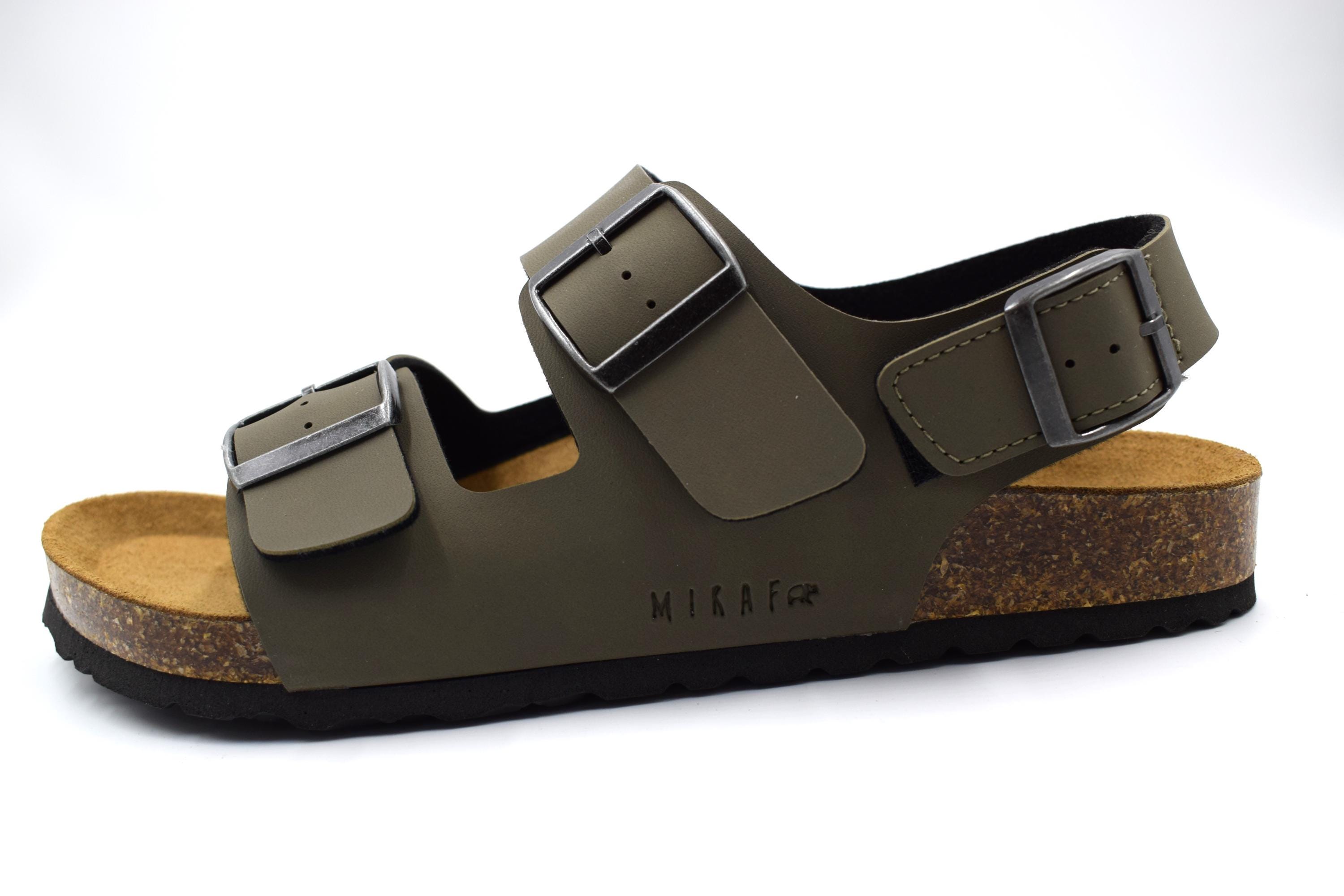 2270 Men Sandals Adjustable Strap Black Summer Sandals 2270 Men Sandals Adjustable Strap - Etsy main image 4