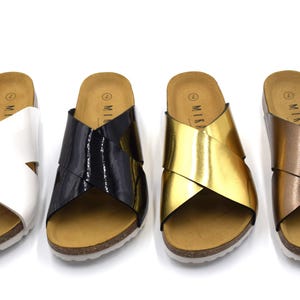229 MIRAF Sandals, Double Strap Sandals, Sandals For Women