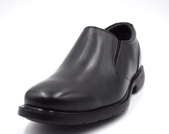 Oliver Black, Men Dress Shoes, Casual shoes, men slip on shoes, Loafer, Round Toe Driving Shoes, light leather shoes, Leather Shoes for Men
