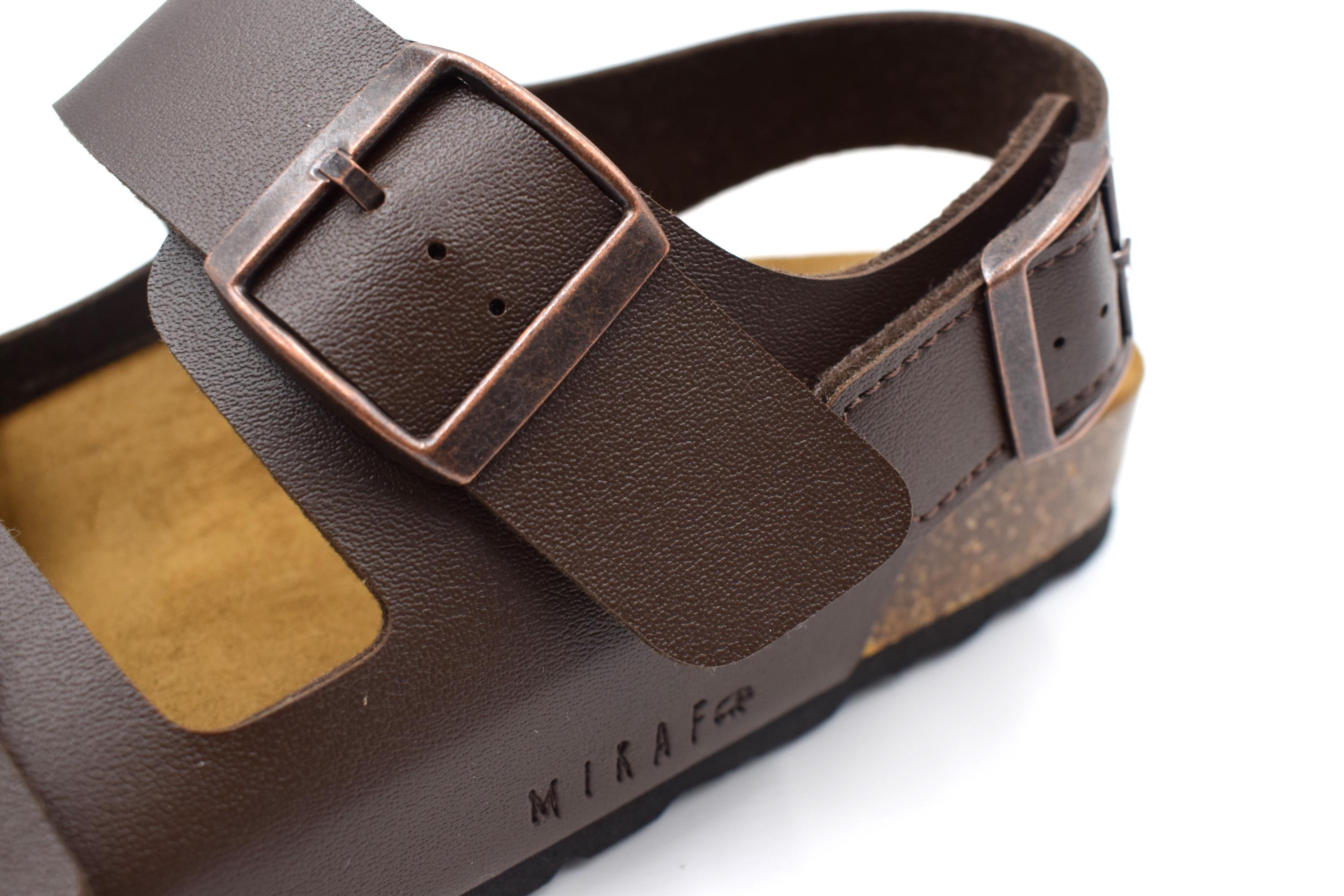 2270 Men Sandals Adjustable Strap Brown Summer Sandals Men main image 3
