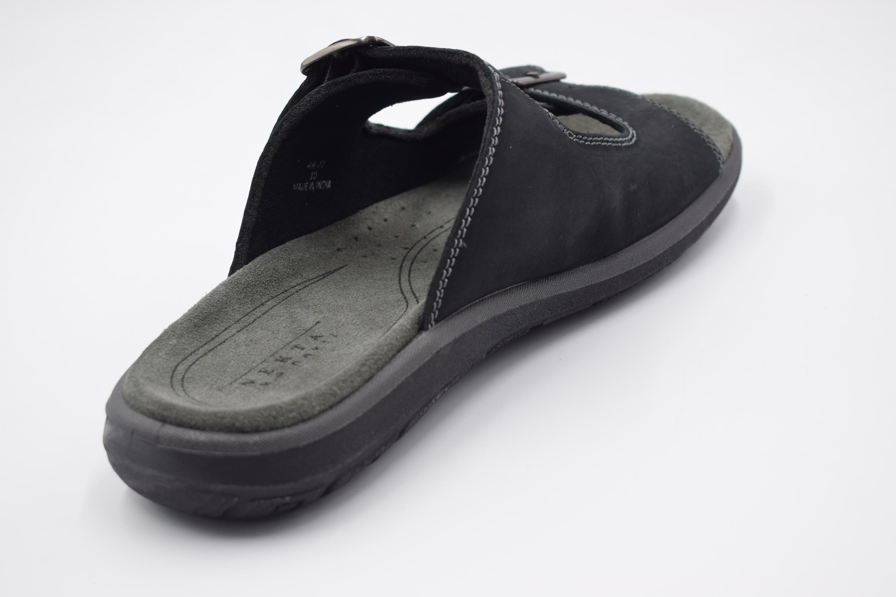 AR-77, NEKTA/ke\'nekt/Men\'s Double Strap Slides Sandals NektaFootwearInc - Etsy main image 3