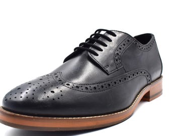 Wilson, NEKTA /ke'nekt/ Men's Dress Shoes - Leather Lace-up Oxford - Casual Dress Shoes for Men