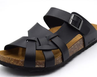 2208, MIRAF Sandals, Leather Sandals, Orthopedic sandals, Birkenstock like sandals