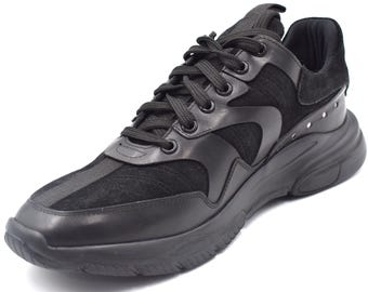 NEKTA /ke'nekt/ Men's Fashion Sneaker/ Lace Up Leather Sneakers Solaris