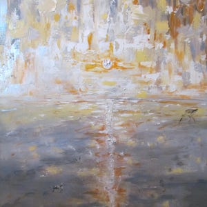 Searching, Original Acrylic Painting on Stretch Canvas
