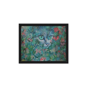 Huntress--Framed canvas