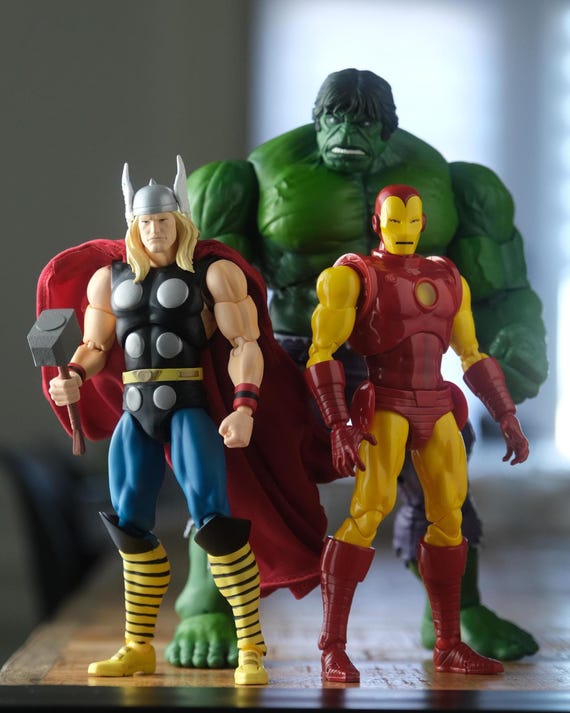 MAFEX THOR & IRON MAN マ－ク85 2体セット MEDICOM Toy Mafex No. 182 THOR MFX182 Kit Action Figure