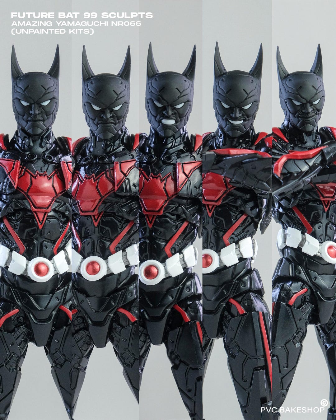 1/12 Future Bat 99 Sculpt Unpainted Kit (amazing Yamaguchi Batman