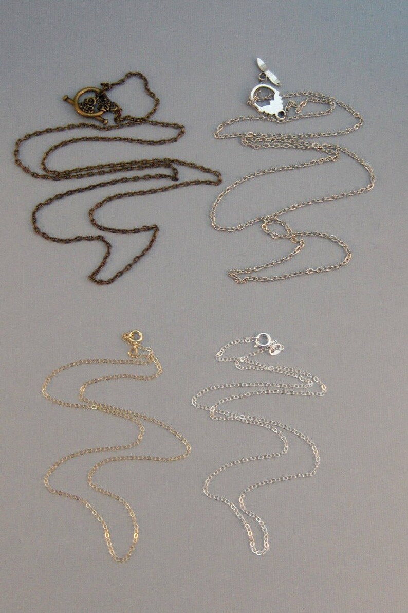 Add a chain add on,sterling chain,gold chain,antique silver chain,brass chain