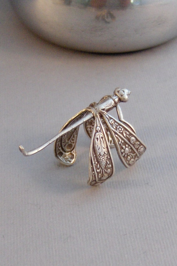 bague argent libellule bague argent libellule