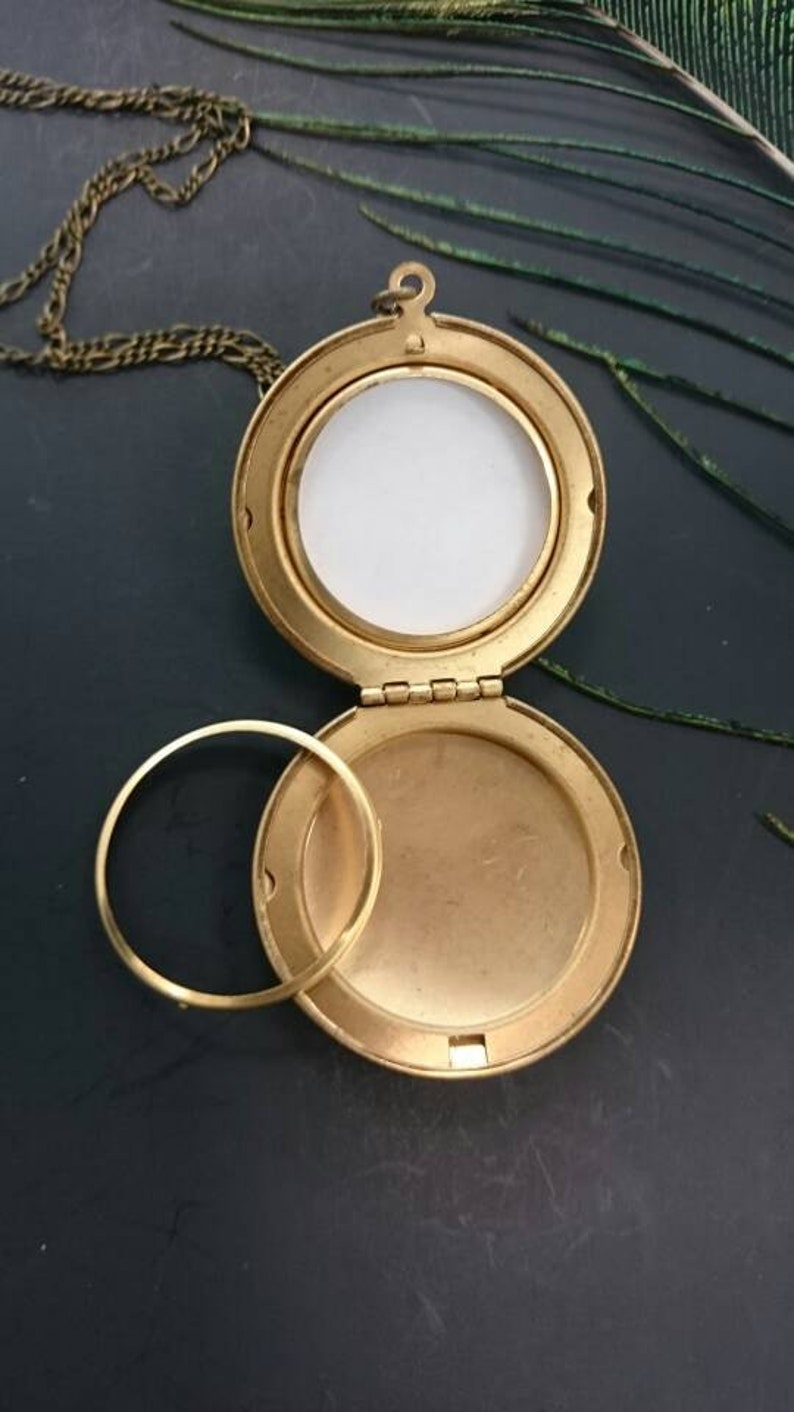 AnniversaryBridesmaid giftBirthdaySisterMomDaughterwedding giftfriend gift. Dragonfly Locket necklace Vintage Style
