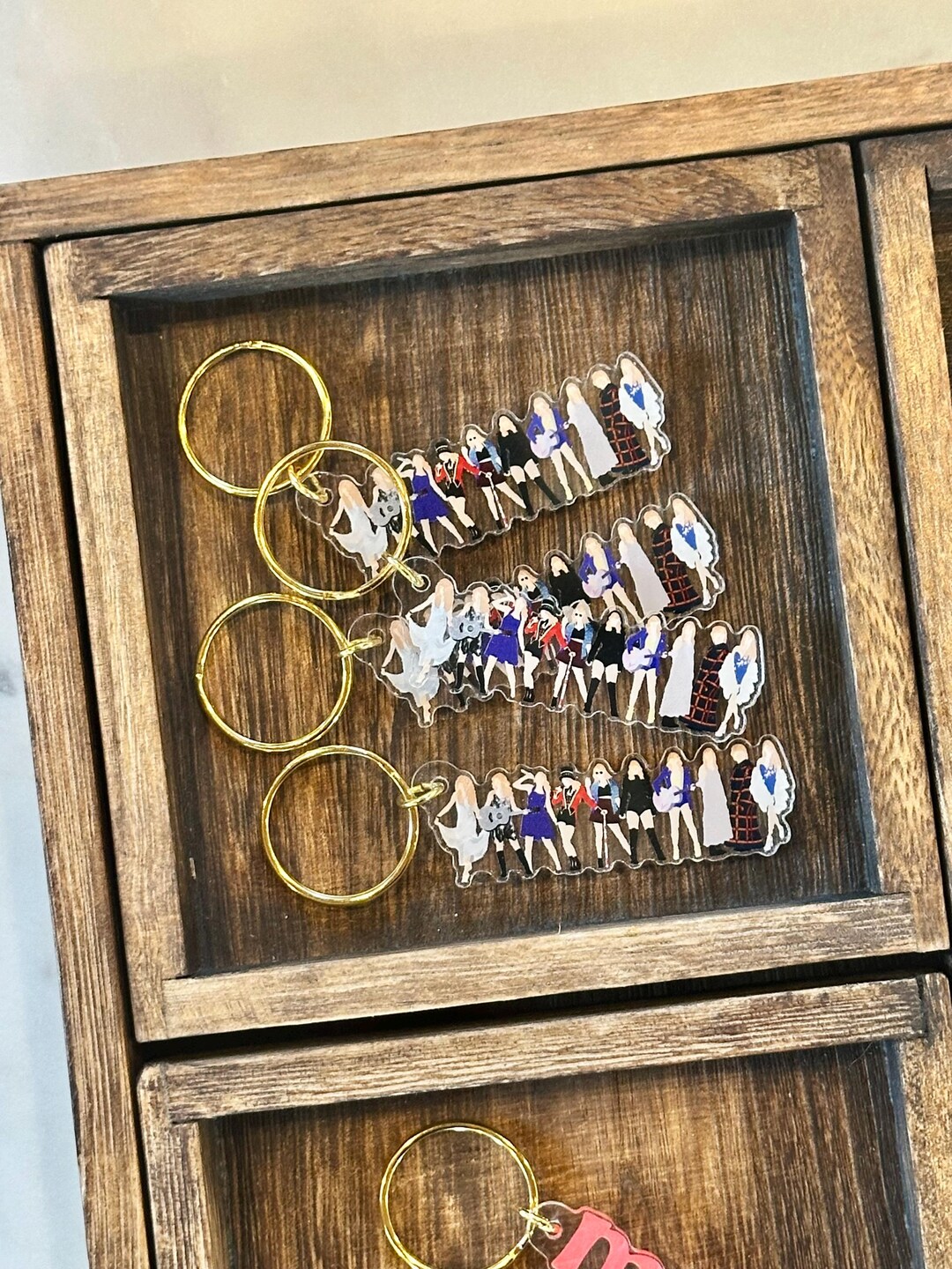 Concert Keychain Concert Outfit Acrylic Keychain: Pop Culture Fashion Gift - Etsy