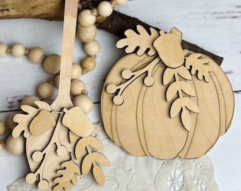 Pumpkin & Spoon Faux Cutting Board Add-On: Harvest Kitchen DIY Kit