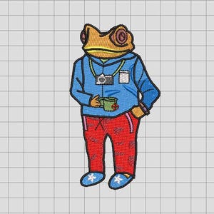 Bad Bunny Embroidery Digital Download - DTMF DeBi TiRaR MaS FoTos, Instant Download, Bad Bunny Design for Embroidery, 3 Sizes
