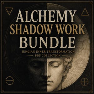 Alchemy Shadow Work Bundle | Jungian Inner Transformation PDF Collection