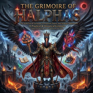 Halphas Grimoire | The Stork Earl of Fortresses, Provisioned Towers, and Strategic Deployment | PDF Ritual Guide