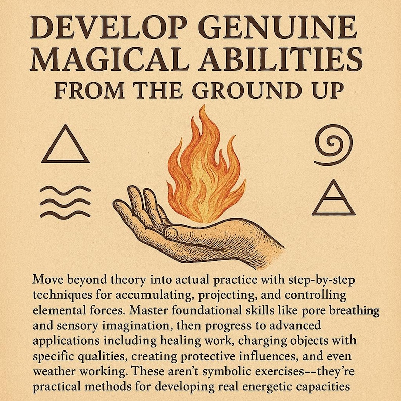 Hermetic Four Elements Guide | Bardon Elemental Magic Balance Exercises ...