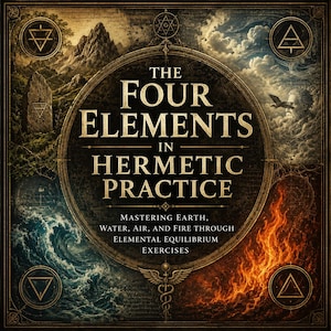 Hermetic Four Elements Guide | Bardon Elemental Magic Balance Exercises | PDF