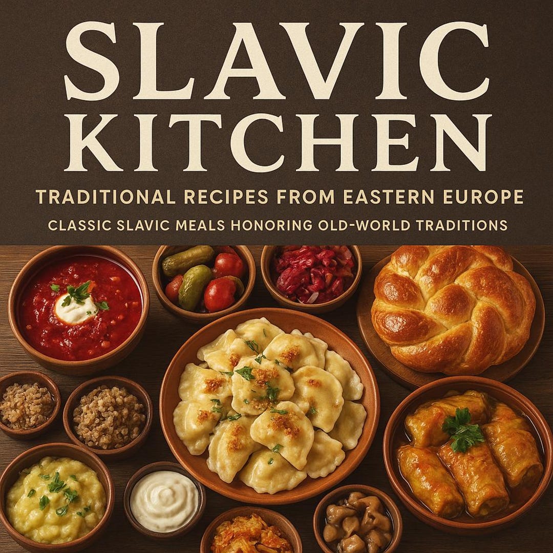 Slavic Cookbook: Traditional Eastern European Recipes, Polish Russian ...