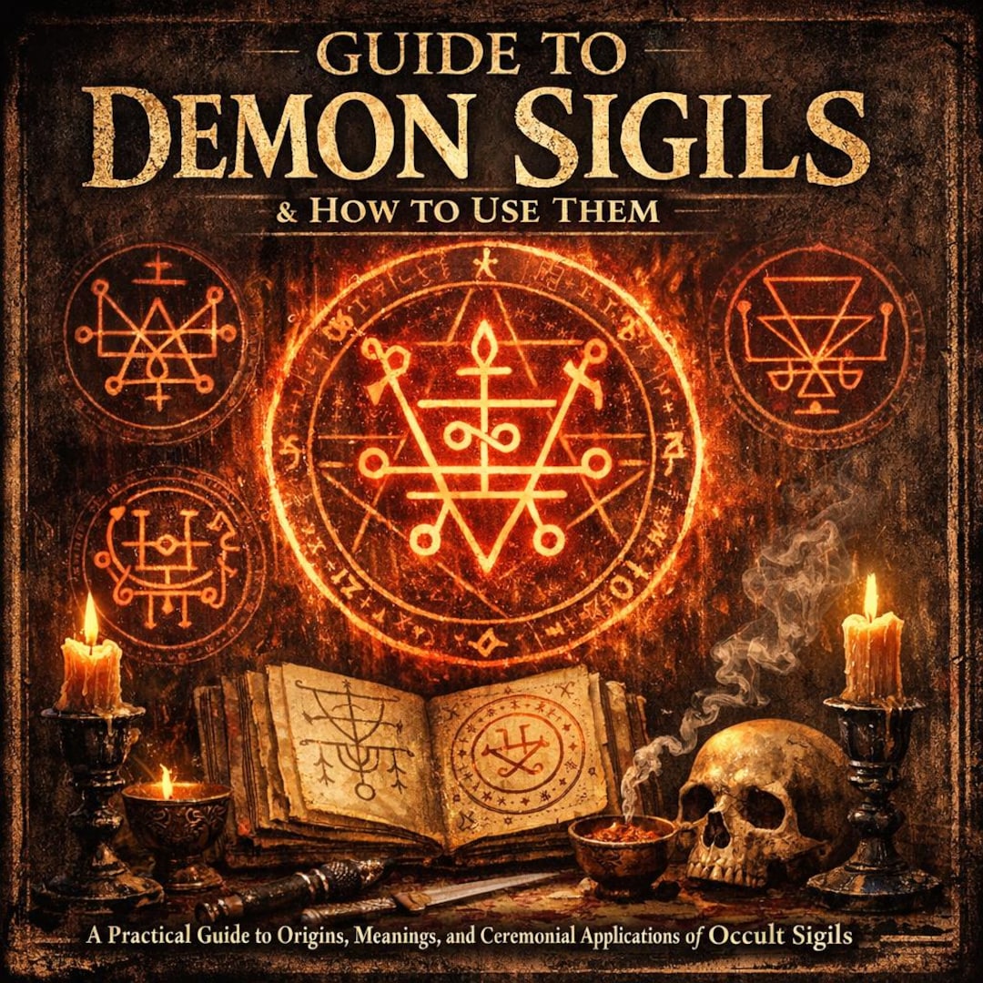 Demon Sigils Guide | Occult Grimoire, Ceremonial Magic, Goetia Symbols ...