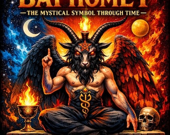 Baphomet Buch: Mystische Symbolgeschichte, Okkultes Wissen, Esoterische Weisheit, Spiritueller Führer, Pagan Magie Nachschlagewerk