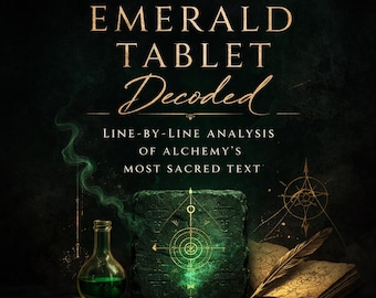 Die Smaragd-Tablette entschlüsselt | Zeile-für-Zeile Interpretation des Heiligsten Textes der Alchemie | pdf herunterladen