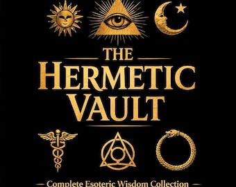 DAS HERMETISCHE GEMÄLDE: Komplette Esoterische Weisheiten-Sammlung | Alle 14 Hermetic Guides in einem Bundle