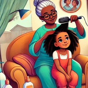 black girl coloring book