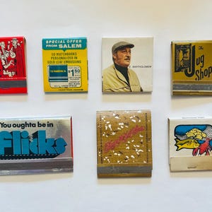 Vintage Matchbooks (1960s-1970s) Misc Lot -Pick Your Quantity