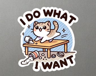 Magneti Per Frigorifero Divertenti Con Gatto E Frasi - Design Retrò LANOLU Da Berlino - 8 X 5,5 Cm, Regalo Per Amanti Dei Gatti - 3