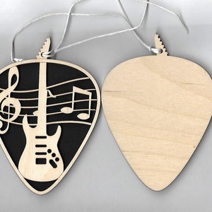 Guitar Pick Ornament Electric Guitar OR Acoustic Guitar Pick Ornament