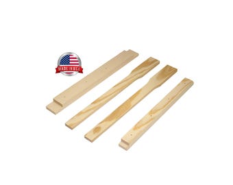 Unassembled Layens Beehive Frames: Pre-Drilled for Wiring, DIY Beekeeping Equipment, Compatible with Layens Hive, Layens Style Frames, Bees