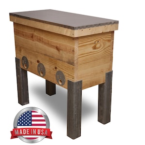 Beehive, Layens Beehive Fully Assembled With Frames Included, Natural Bee Hive, Beekeeping  Accessories, Horizontal Bee hive