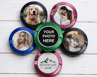 Custom Aluminum Snus Can, Personalized Photo or Logo Gift, Metal Tin Can, Compact Pouch Container, Gift for Him or Her