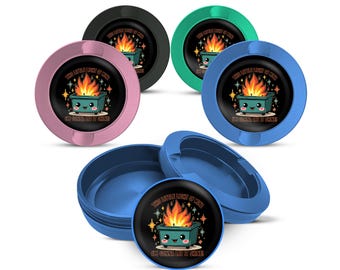 This Little Light Of Mine Snus Holder, Funny  Can, Nicotine Pouch Containers, Dumpster Fire Snus Can, Homeware, Gift For Yourself,Tobacco