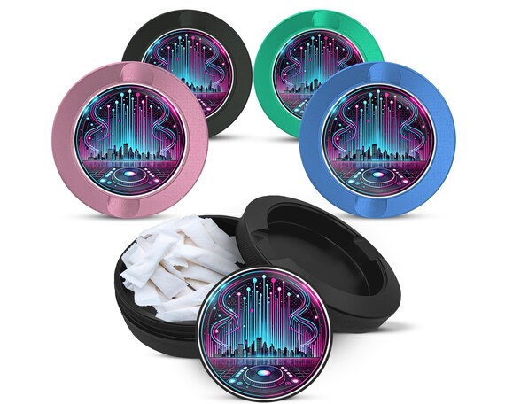 Rave Snus Can, Metal Dip Can, Tobacco Pouch Holder, Storage Organization,  Fantasy Snus Container, Homeware Gift, Metal Snus Tin, Gift