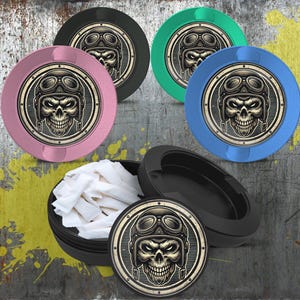 skull dip tobacco Skull Tobacco Pouch