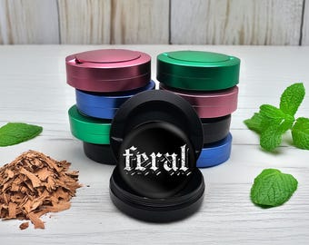 Feral Snus Case, Nic Pouch Tin, Birthday Gifts For Her, Tobacco Holder Can, Metal Snus Container, Party Supplies, Dip Can, Homeware