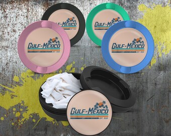 Gulf Of Mexico Snus Holder, Golfo De Mexico  Container, Birthday Gifts, Metal  Can, Gift For Him, Aluminum  Tin, Snus Pouch Storage